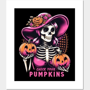 Check Your Pumpkins Posters and Art